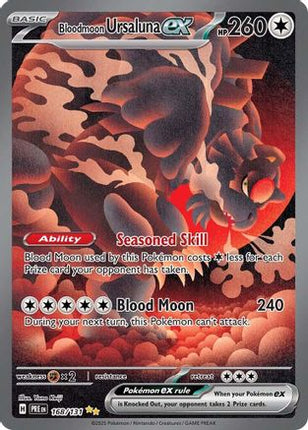 Bloodmoon Ursaluna ex - 168/null [SV: Prismatic Evolutions] Holofoil