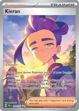 Kieran - 174/131 [SV: Prismatic Evolutions] Holofoil