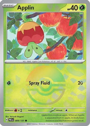 Applin (Poke Ball Pattern) - 9/null [SV: Prismatic Evolutions] Holofoil