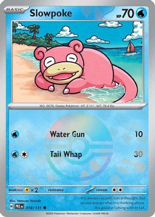 Slowpoke (Poke Ball Pattern) - 18/null [SV: Prismatic Evolutions] Holofoil