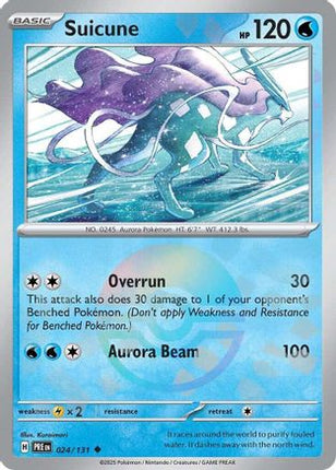 Suicune (Poke Ball Pattern) - 24/null [SV: Prismatic Evolutions] Holofoil
