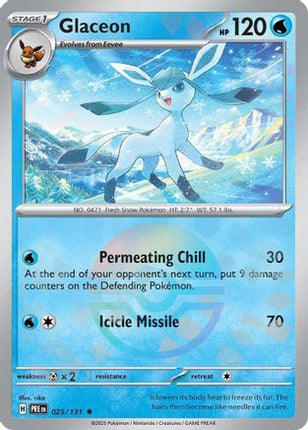 Glaceon (Poke Ball Pattern) - 25/null [SV: Prismatic Evolutions] Holofoil