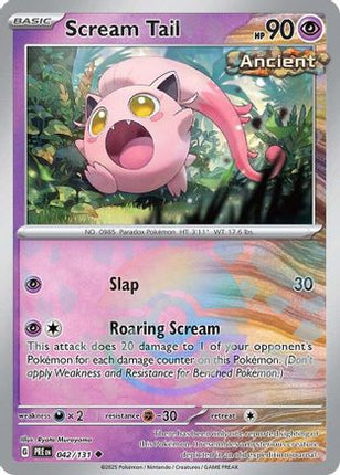 Scream Tail (Poke Ball Pattern) - 42/null [SV: Prismatic Evolutions] Holofoil