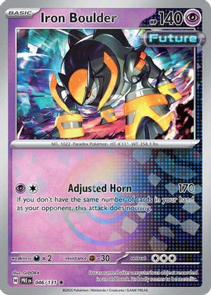 Iron Boulder (Poke Ball Pattern) - 46/null [SV: Prismatic Evolutions] Holofoil
