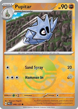 Pupitar (Poke Ball Pattern) - 48/null [SV: Prismatic Evolutions] Holofoil