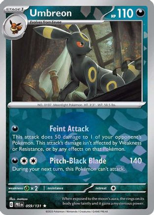 Umbreon (Poke Ball Pattern) - 59/null [SV: Prismatic Evolutions] Holofoil
