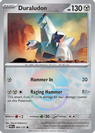 Duraludon (Poke Ball Pattern) - 69/null [SV: Prismatic Evolutions] Holofoil
