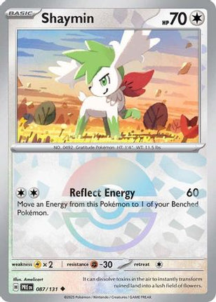 Shaymin (Poke Ball Pattern) - 87/null [SV: Prismatic Evolutions] Holofoil