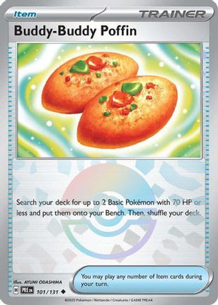 Buddy-Buddy Poffin (Poke Ball Pattern) - 101/null [SV: Prismatic Evolutions] Holofoil