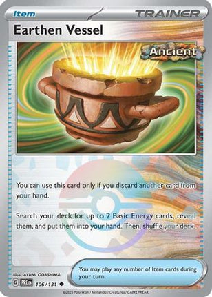 Earthen Vessel (Poke Ball Pattern) - 106/null [SV: Prismatic Evolutions] Holofoil
