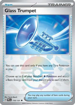 Glass Trumpet (Poke Ball Pattern) - 110/null [SV: Prismatic Evolutions] Holofoil