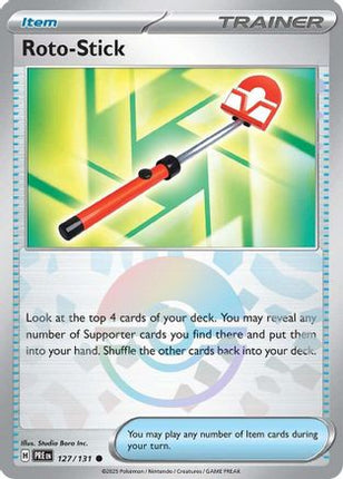 Roto-Stick (Poke Ball Pattern) - 127/null [SV: Prismatic Evolutions] Holofoil