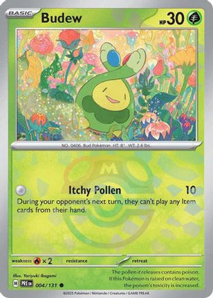 Budew (Master Ball Pattern) - 4/null [SV: Prismatic Evolutions] Holofoil