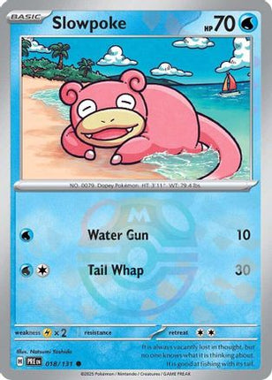 Slowpoke (Master Ball Pattern) - 18/null [SV: Prismatic Evolutions] Holofoil