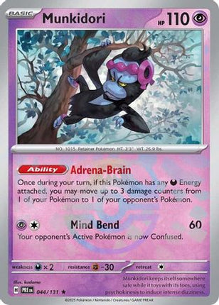 Munkidori (Master Ball Pattern) - 44/null [SV: Prismatic Evolutions] Holofoil