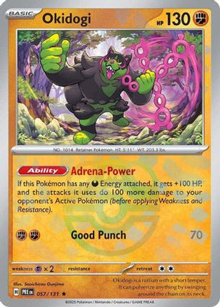 Okidogi (Master Ball Pattern) - 57/null [SV: Prismatic Evolutions] Holofoil