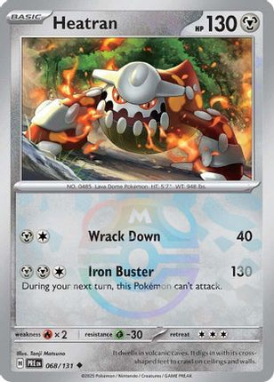 Heatran (Master Ball Pattern) - 68/null [SV: Prismatic Evolutions] Holofoil
