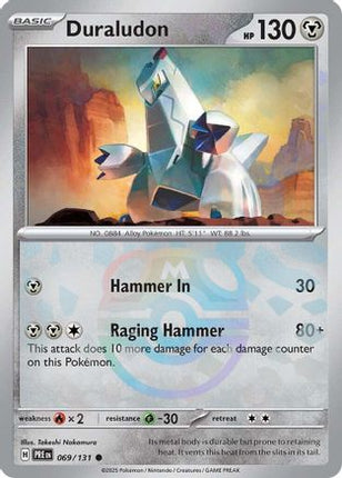 Duraludon (Master Ball Pattern) - 69/null [SV: Prismatic Evolutions] Holofoil