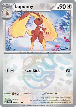 Lopunny (Master Ball Pattern) - 84/null [SV: Prismatic Evolutions] Holofoil