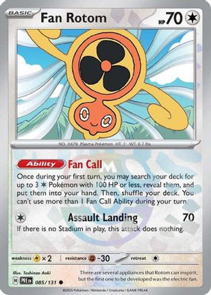 Fan Rotom (Master Ball Pattern) - 85/null [SV: Prismatic Evolutions] Holofoil