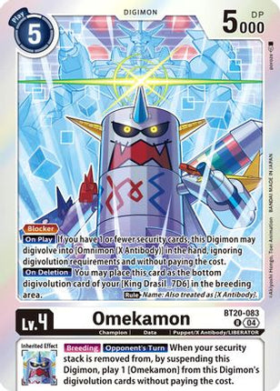Omekamon [BT20-083] [Release Special Booster 2.5] Foil