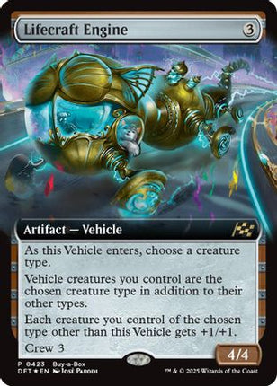 Lifecraft Engine (Extended Art) [Buy-A-Box Promos] Foil