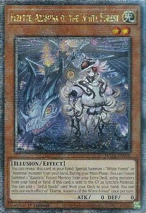Elzette, Azamina of the White Forest  [SUDA-EN008] Quarter Century Secret Rare 1st Edition