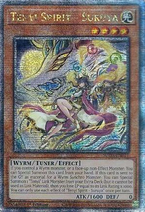 Tenyi Spirit - Suruya  [SUDA-EN021] Quarter Century Secret Rare 1st Edition