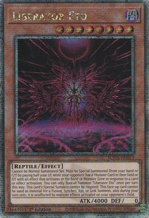 Liberator Eto  [SUDA-EN023] Quarter Century Secret Rare 1st Edition