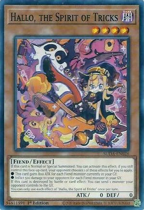 Hallo, the Spirit of Tricks [SUDA-EN026] Common / Short Print 1st Edition