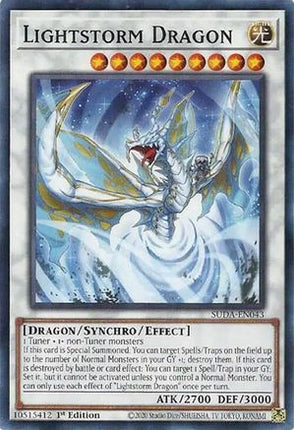 Lightstorm Dragon [SUDA-EN043] Common / Short Print 1st Edition