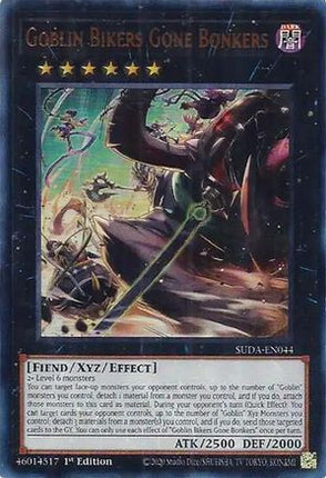 Goblin Bikers Gone Bonkers [SUDA-EN044] Ultra Rare 1st Edition