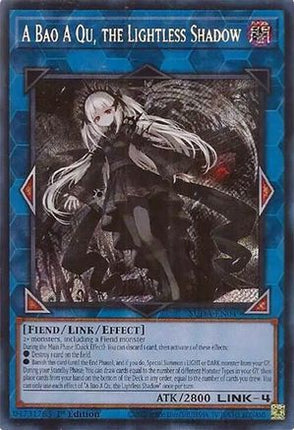 A Bao A Qu, the Lightless Shadow [SUDA-EN049] Secret Rare 1st Edition