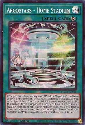 Argostars - Home Stadium (Super Rare) [SUDA-EN058] 1st Edition