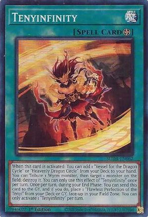 Tenyinfinity [SUDA-EN062] Super Rare 1st Edition