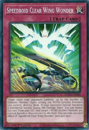 Speedroid Clear Wing Wonder [SUDA-EN068] Common / Short Print 1st Edition