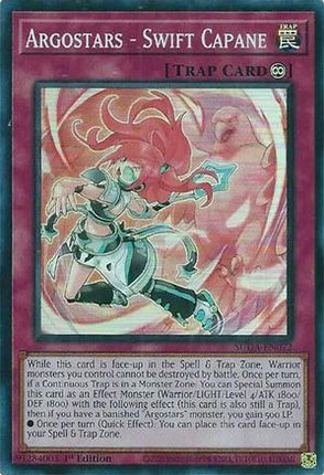Argostars - Swift Capane [SUDA-EN072] Super Rare 1st Edition