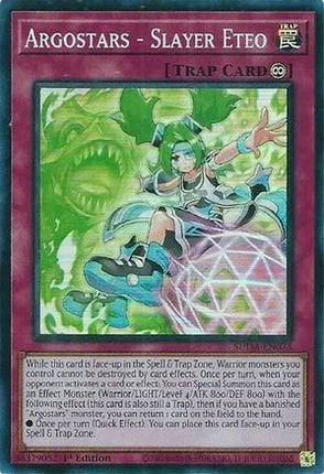 Argostars - Slayer Eteo [SUDA-EN073] Super Rare 1st Edition