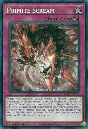 Primite Scream (Common / Short Print) [SUDA-EN076] 1st Edition