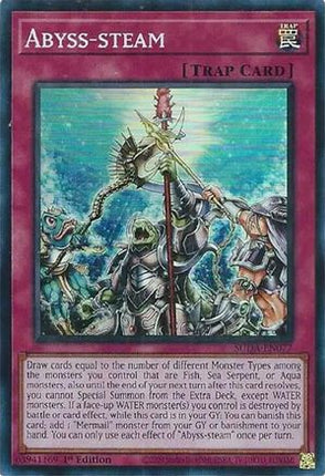 Abyss-steam [SUDA-EN077] Super Rare 1st Edition