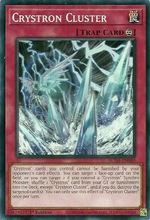 Crystron Cluster (Common / Short Print) [SUDA-EN080] 1st Edition