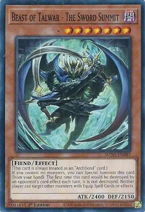 Beast of Talwar - The Sword Summit [SUDA-EN087] Common / Short Print 1st Edition
