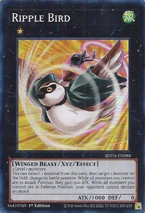 Ripple Bird [SUDA-EN088] Super Rare 1st Edition