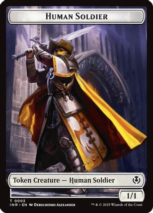 Human Soldier (0003) // Clue Double-Sided Token [Innistrad Remastered]