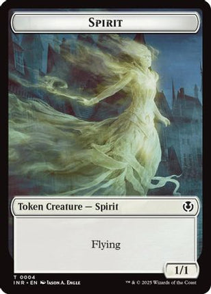 Spirit // Human (0002) Double-Sided Token [Innistrad Remastered]