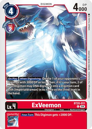 ExVeemon [BT20-011] [Release Special Booster 2.5]
