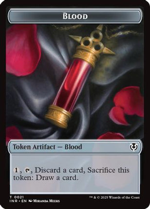 Blood // Clue Double-Sided Token [Innistrad Remastered]