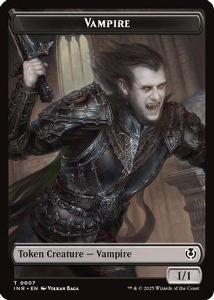 Vampire (0007) // Vampire (0008) Double-Sided Token [Innistrad Remastered]