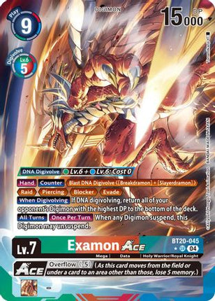 Examon ACE (Alternate Art) [BT20-045] [Release Special Booster 2.5] Foil