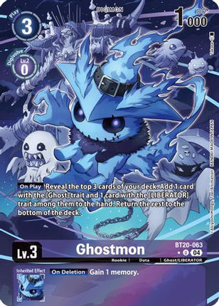 Ghostmon (Alternate Art) [BT20-063] [Release Special Booster 2.5] Foil